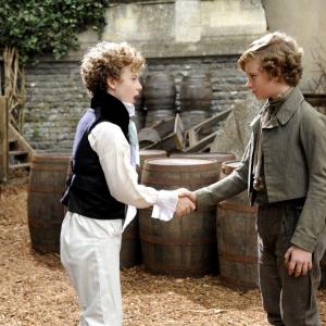 Young Herbert Pocket Charlie Callaghan meets Young Pip Toby Irvine in Great Expectations