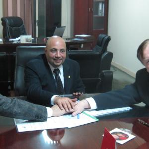 L-R Mr. Yasser Nasreddine & Dr. Amr Hussein of 