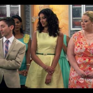 Ryan Alvarez Hina Khan and Michelle Meredith in Young  Hungry