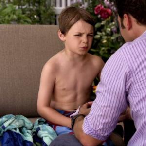 Still of Mark Feuerstein and Luke Trevisan in Royal Pains 2009