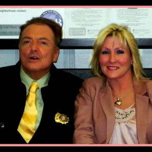 On the set of THE NIGHT NEVER SLEEPS with Actor ARMAND ASSANTE