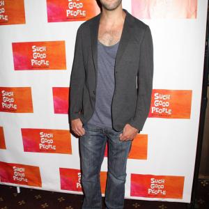 John Halbach at the Such Good People premiere