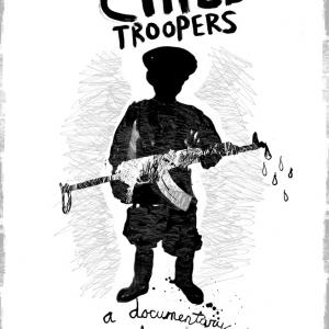 One of our many amazing designs for our Child Troopers Collection made by Linda Zacks our superstar Brooklyn  New York based artist LOVE! This may be the main film cover and poster for the film  we are currently using this image to repr