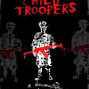 Another slightly different design for our Child Troopers Collection by the talented and wonderful Linda Zacks! This is a potential poster design potential DVD design and also for street art marketing and outreach programs TShirts hoodies and singlets