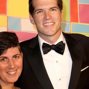 Annie Simons and Timothy Simons at event of The 66th Primetime Emmy Awards (2014)