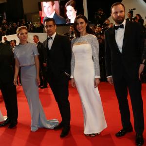 Rachel Weisz Colin Farrell Yorgos Lanthimos Ben Whishaw Jessica Barden La Seydoux and Ariane Labed at event of The Lobster 2015