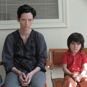 Still of Tilda Swinton and Rock Duer in We Need to Talk About Kevin 2011