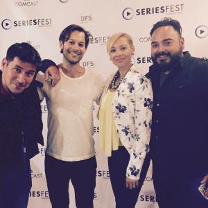 Kerry Valderrama, Josh Woodle, Amanda Rubio Ramirez and Bryan Ramirez, Seriesfest 2015