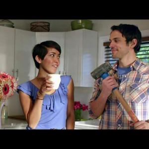 Lowes commercial still Jordan James Smith and Felicia Porter