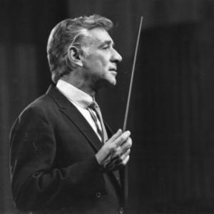 Leonard Bernstein conducting Quiz Concert How Musicscal Are You? to be broadcast on The CBS Festival of Lively Arts for Young People December 10 1978