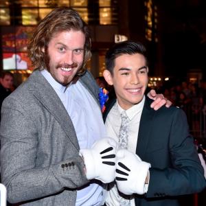 TJ Miller and Ryan Potter at event of Galingasis 6 2014