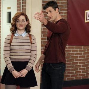 Still of Parker Young and Jane Levy in Suburgatory 2011