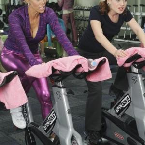 Still of Cheryl Hines and Jane Levy in Suburgatory (2011)