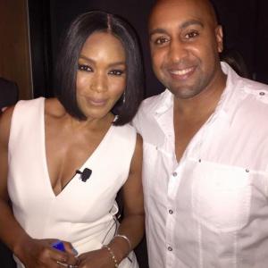 Angela Basset and Exie Booker American Horror Story Hotel