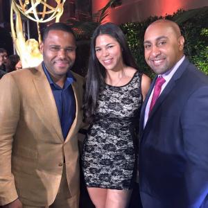 Exie Booker and Anthony Anderson Emmy Nomination Party