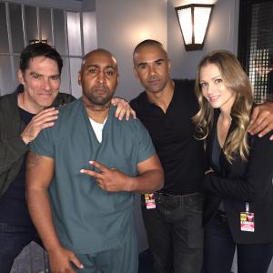 Cast Of Criminal Minds Thomas Gibson Shemar Moore Aj Cooks Exie Booker