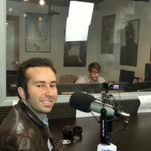 Actor Paul Tirado invited as a special guest for a radio interview on the show ''It's so L.A.'' for TradioV.