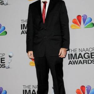 Actor Paul Tirado on the red carpet for The 44th NAACP Image Awards