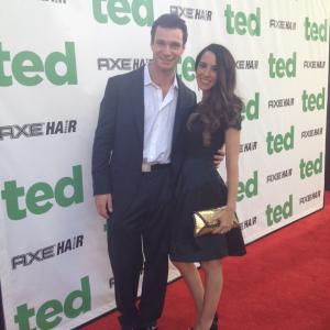 Ari Blinder at the Premiere of TED.