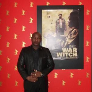 In Berlin at the 2013 Berlin film festival Berlinal where my movie War Witch won best feature foreign film and where my coactress won the silver bear