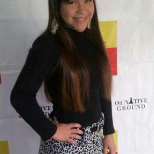 Tiffany Martinez at EAGLE FALLS movie premiere