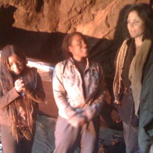 Tiffany Martinez  National Geographic Channel Documentary  WHEN ALIENS ATTACK Cave scene