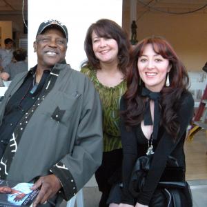 Lou Gossett Jr Rita Tarin and Genevieve Mariko Wilson at Malibu Film Festival 2010