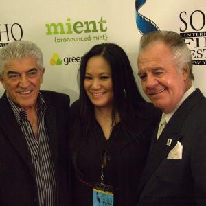 Frank Vincent, Sibyl Santiago & Tony Sirico 2011 SOHO International Film Festival