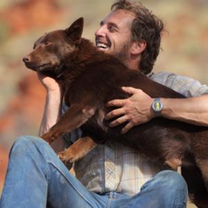 Still of Josh Lucas and Koko in Red Dog 2011