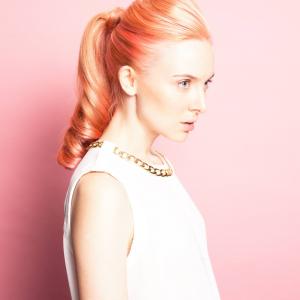 Shot for Michelle Louise spring hair collection, 2014.