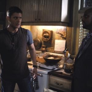 Still of Jensen Ackles and Charles Malik Whitfield in Supernatural (2005)