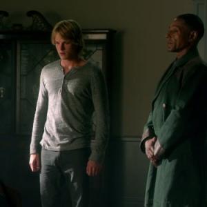 Still of Giancarlo Esposito and Graham Rogers in Revolution 2012