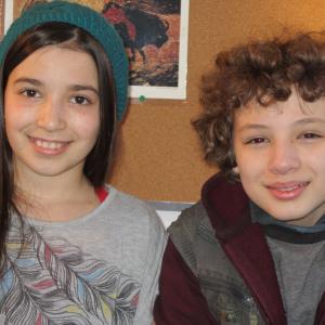 Olivia Steele Falconer with Maxim Knight on Falling Skies / Season 2 Episode 8 / Death March