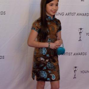 Olivia Steele Falconer Award Winner at the 2011 Young Artist Awards