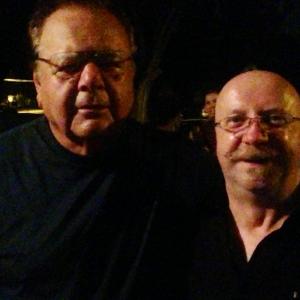 Paul Sorvino and Edmond G Coisson at Precious Mettles wrap party