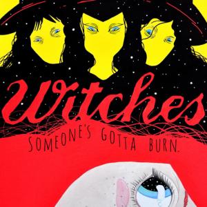 Witches the 2015 Scott CourlanderRed Knight Productions stage comedy with Kathryn Browning as the witch Beatrice