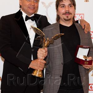 Nika Awards Andrei Karasyov and producer of film Ovsyanki Igor Mishin