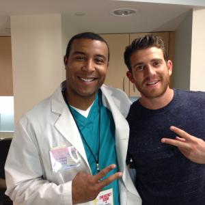 Bryan Greenberg and Henry Bazemore Jr on Location  A Short History of Decay