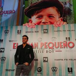 Jeronimo Medina at the Little Boy premiere in Mexico City