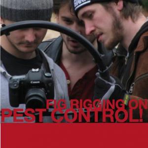 Director John Stiner DP Wilson Stiner Cam Op Bill Hunt on set for Pest Control!  Savannah GA  2010