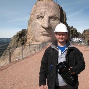 Director Wilson Stiner in South Dakota for Dreaming In Stone commissioned by Volvo