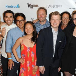 Twinsters Filmmaking Team attends Los Angeles Premiere hosted by The Kindred Foundation for Adoption at Confession on July 24, 2015 in Hollywood, California