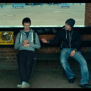 Still of Chris Luca and Christopher Richardson in Pleasure Beach (2013)
