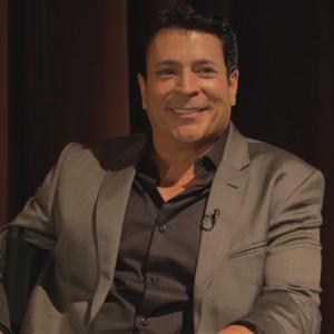 WriterDirector Daniel R Chavez at Broken Glass Cast  Crew screening at Warner Bros during interview