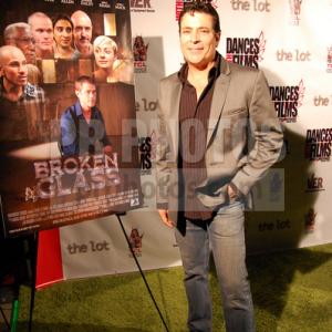 WriterDirector Daniel R Chavez at Broken Glass world premiere at Chinese theater in Hollywood during Dances With Films film festival