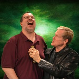 As a goof William Sadler attempts to repel the demon from within Glen Baisley using the original key from TALES FROM THE CRYPT DEMON KNIGHT