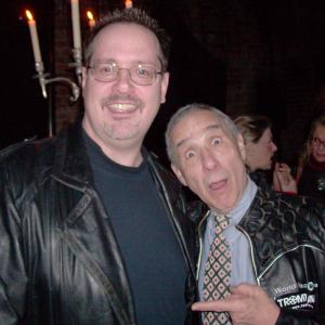 Glen Baisley and Lloyd Kufman at the Ghost Rider: Spirit of Vengeance VIP party hosted by Fangoria Magazine.