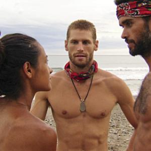 Still of Brenda Lowe, Matthew Lenahan and Chase Rice in Survivor (2000)