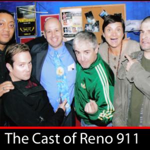 The Cast of Reno 911 and Paul Parisi