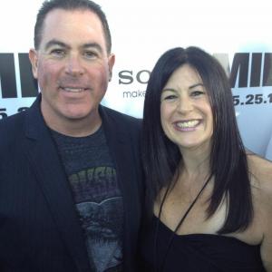 Smiley Ball Films Michael W Gray Producer L with sister Ann M Gray Producer R at Premiere of MEN IN BLACK 3 NYC 5 23 12